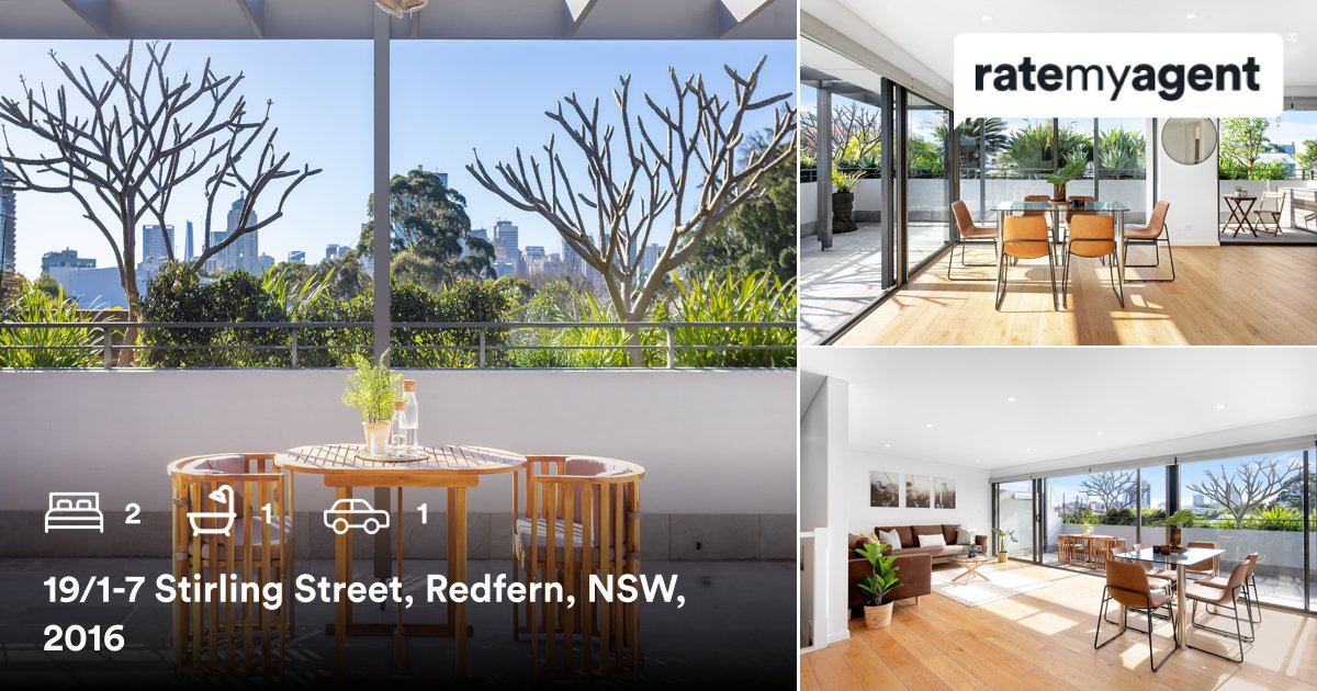 xchangeproperty's tweet photo. 2 🛌 1 🛀 1 🚘
📍 19/1-7 Stirling Street, Redfern, Sydney, NSW, 2016

My latest sale on #RateMyAgent
https://t.co/1nwp0PPAsW https://t.co/IJ5CGsQxBq