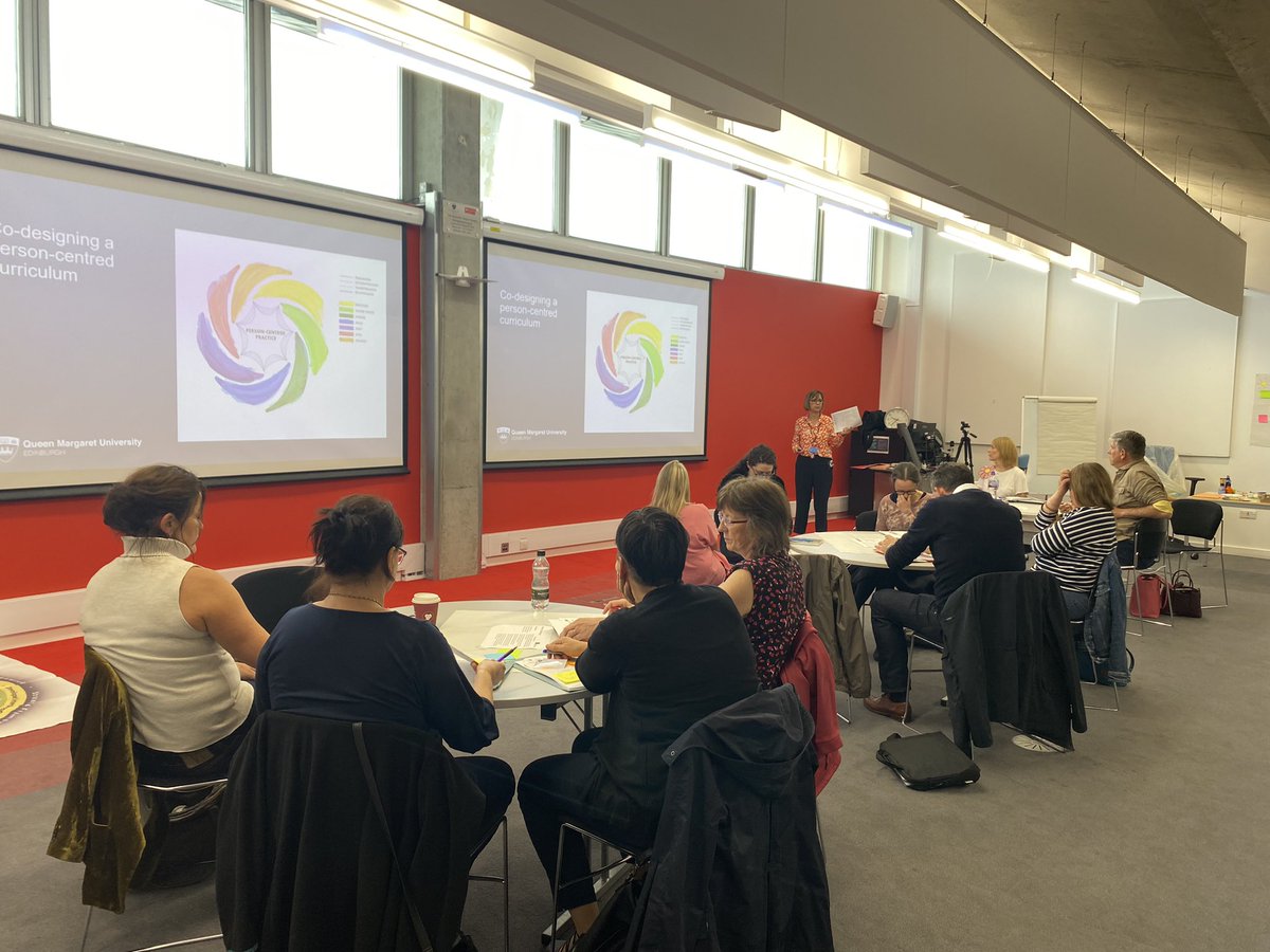Unpacking #personcentredcurriculum in Edinburgh with international partners #Usn #ErasmusPlus