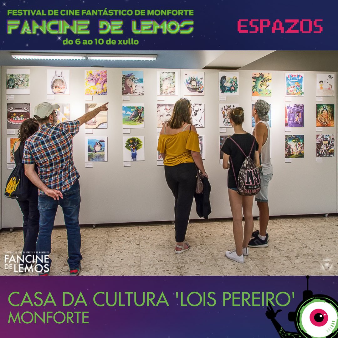 De mércores a domingo imos asolagar de cine fantástico e videoxogos toda a Terra de Lemos! 
Ademais de en Sober e Vilachá, en #Monforte estaremos no <a href="/ateneocasino/">Ateneo Casino</a>, na Casa da Cultura <a href="/MonforteLemos/">Concello de Monforte</a>, en Multicines Hollywood e no Parque dos Condes, por suposto.
#fancinedelemos2022