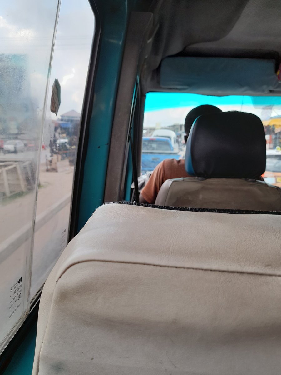 This be how The thing make..Trotro this morning. 😆.Aba!