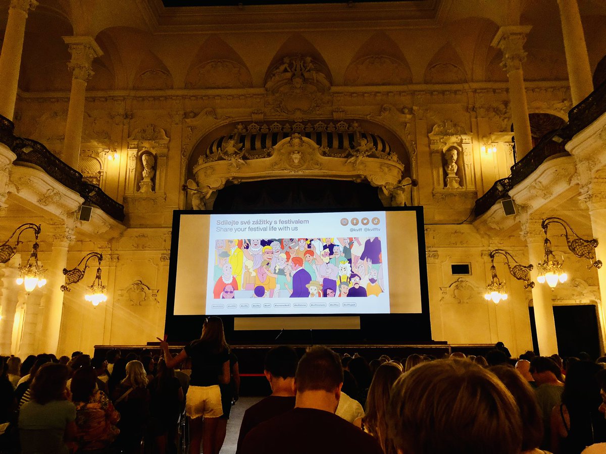 A sumptuous way to start the day #KVIFF56 #Pupp cinema