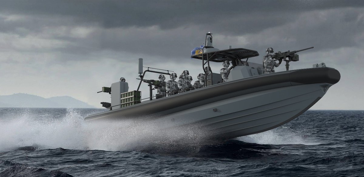 Wir beschaffen 9 neue Festrumpfschlauchboote #RHIB aus einem #Rahmenvertrag für die #Spezialkräfte der <a href="/deutschemarine/">Deutsche Marine</a> mit Option auf 12 weitere Boote ⚓️ Die Finanzierung des Projekts erfolgt ab 2023 erstmalig aus dem #Sondervermögen der <a href="/bundeswehrInfo/">Bundeswehr</a>. 
#Beschaffungläuft