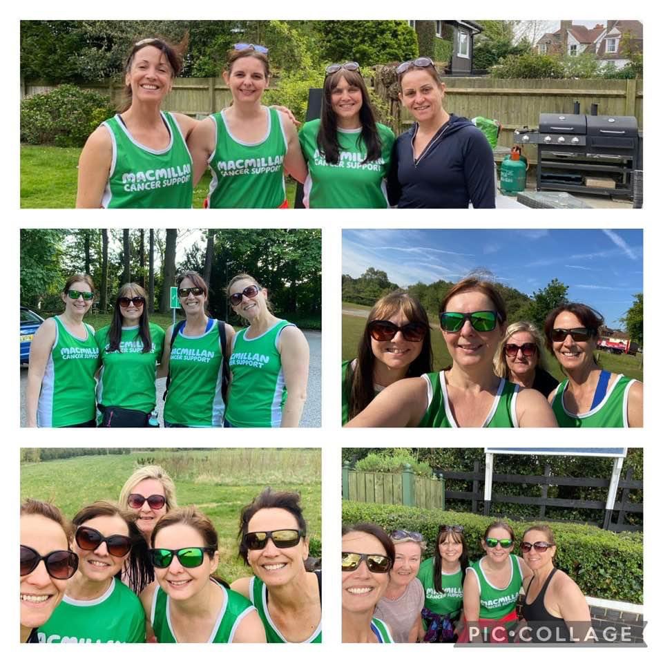 Can’t believe in less than 2 weeks we’ll be walking the 26 mile Thames Path Mighty Hike with these lovely ladies. Thank you to everyone for donating to such a great charity. We’ll keep you updated how we do on the day. Hope it’s not too hot 🥵 ☀️ <a href="/macmillancancer/">Macmillan Cancer Support</a>