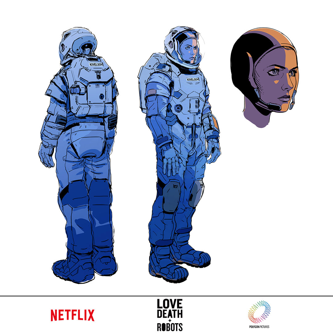 PPI_CG_anime's tweet photo. “This is Martha Kivelson, Io Expeditionary Mission. Do you read, Orbital?” 

A beautiful character design by Patrick Awa !! 👏

#LoveDeathRobots vol.3 is extreming on @netflix

@POLYGONPICTURES  @TheBlurStudio　@lovedeathrobots
 #EmilyDean #TheVeryPulseOfTheMachine https://t.co/nmnHf3jtNh