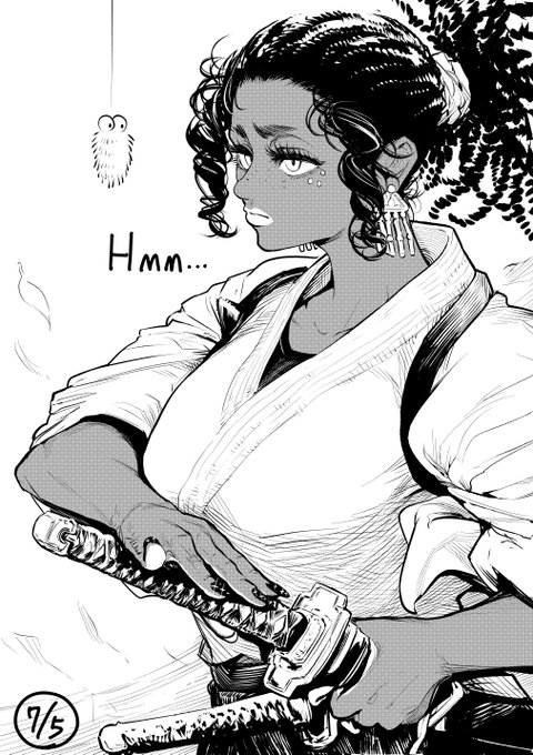 【今日のラクガキ】
激ツヨ剣士先輩(近眼) 