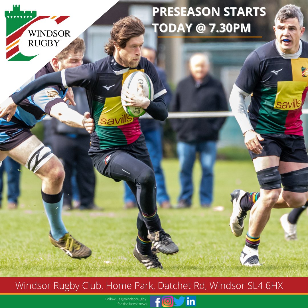 WINDSOR RUGBY CLUB: SENIOR Men`s &amp; Women`s Pre Season Training!!! - mailchi.mp/windsorrugby/w…