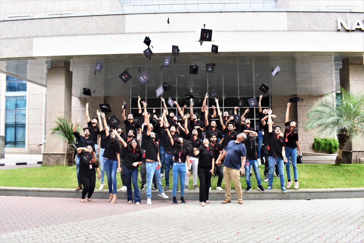 Sabre_India's tweet image. The six-month rigorous internship program- #Hyperjump that started with the three-week #InternBootCamp was successfully wrapped up on a high-note! Here’s a peek into some of the activities from the day that kept them captivated. #internship #transformation #wearesabre