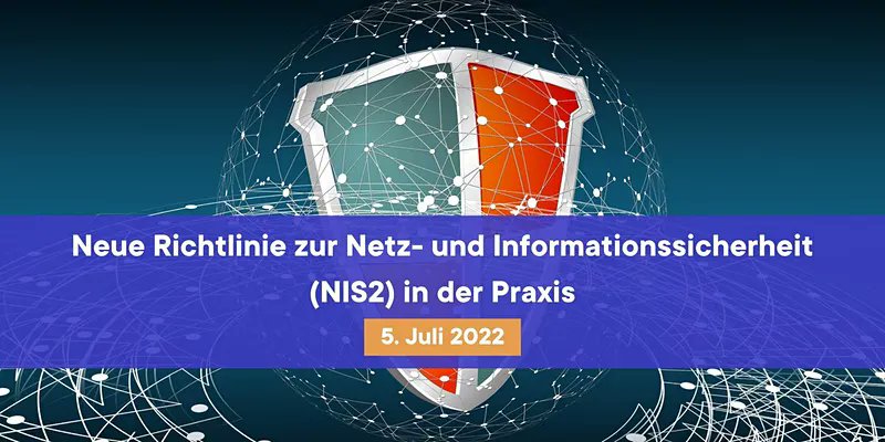 #NIS-2 ist die europäische Variante des deutschen #IT-#Sicherheitsgesetzes 2.0. Für einen Großteil der Unternehmen wird das Konsequenzen haben.
Jetzt noch schnell anmelden für heute um 16 Uhr: eventbrite.de/e/neue-richtli…
