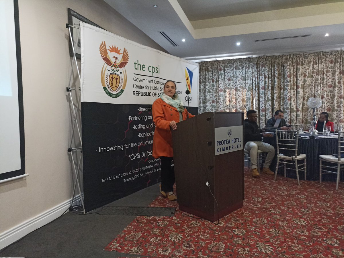 We are welcomed by the <a href="/NCProvGov/">Northern Cape Provincial Government</a> at the provincial roadshow of <a href="/cpsi_sa/">CPSI South Africa</a> in the Northern Cape.
