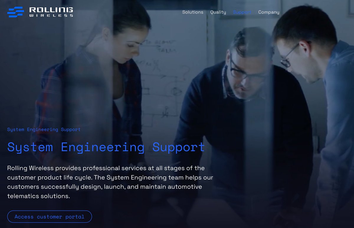 Did you know that Rolling Wireless offers professional services at all stages of the customer product life cycle? Available services include hardware and software design review, audio tuning and training, field test support, custom CVE reports, and more. rollingwireless.com/en/system-engi…