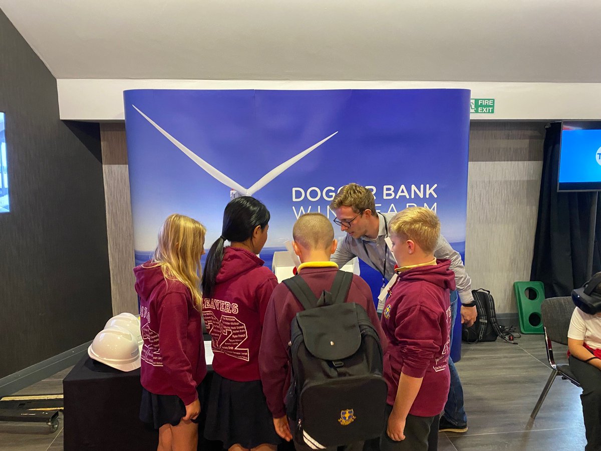 DoggerBankWind's tweet image. Day 2 of #STEMFESTNETZERO is in full swing
We&apos;re proud to be taking part and sponsoring the Power and Natural Resources Zone inspiring the next generation of students, talking all things #NetZero 
@rtcstem @NU_Foundation @RTCNorth @STyne_Council