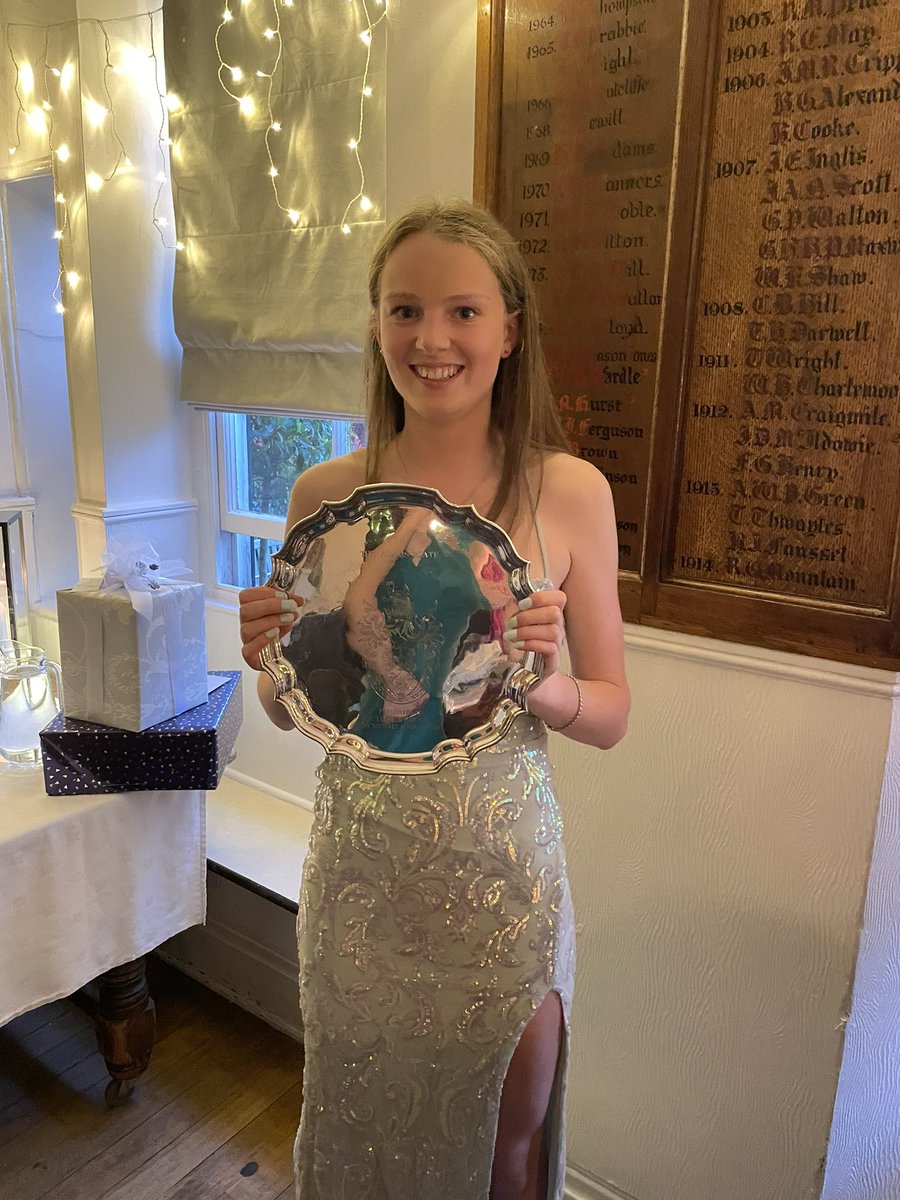Lupton_Sedbergh's tweet photo. The Adams Plate is awarded to a Year 13 ‘unsung hero’ - someone who is quietly a total legend all of the time. This year it was awarded to Emily. She is kind, generous with her time and quietly a steady source of advice to all of the girls. Definitely a total legend! 🤍🐺🖤 https://t.co/YUuJ1zBlHU