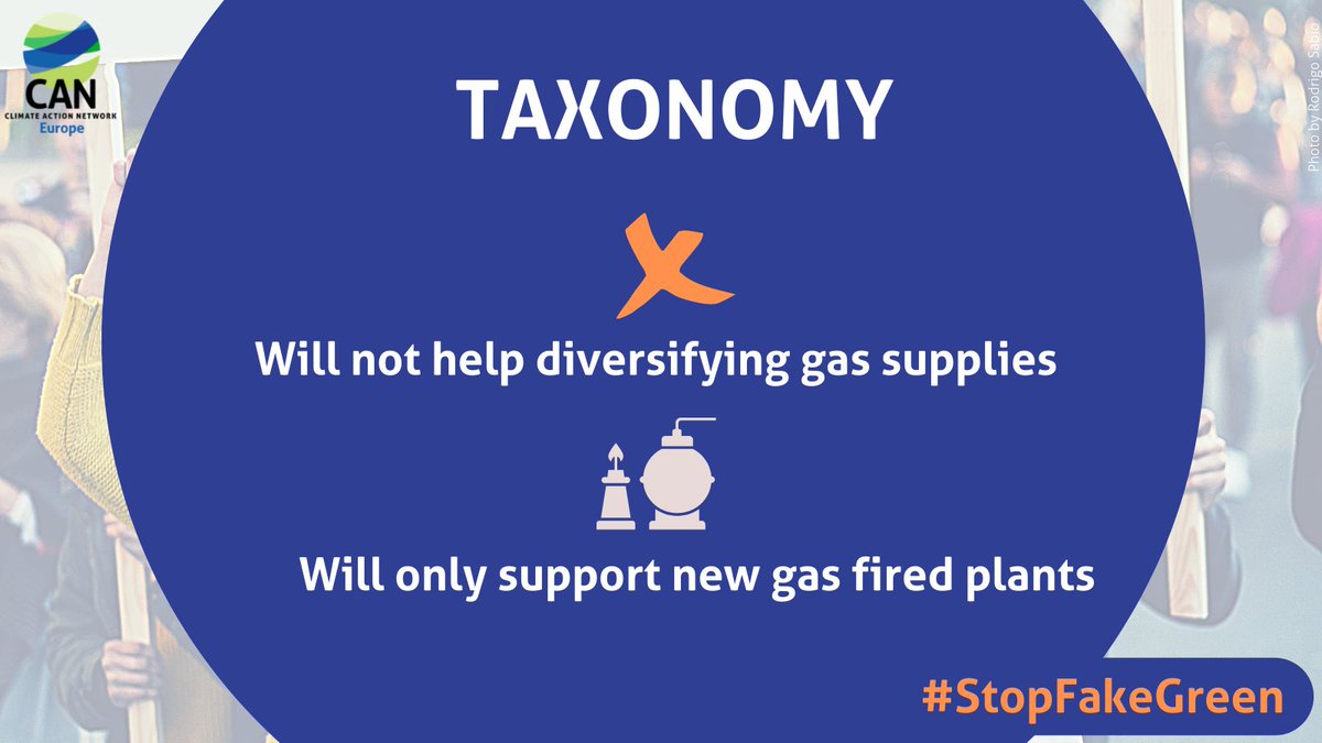 🧵
🤔DID YOU KNOW THAT… 
Contrary to what is being said, #EUTaxonomy will not help diversifying gas supplies by shifting finances to #LNG terminals?
It will only support new #gas fired plants, making Russia one of the biggest beneficiaries of the investments.

REJECT #EUTaxonomy