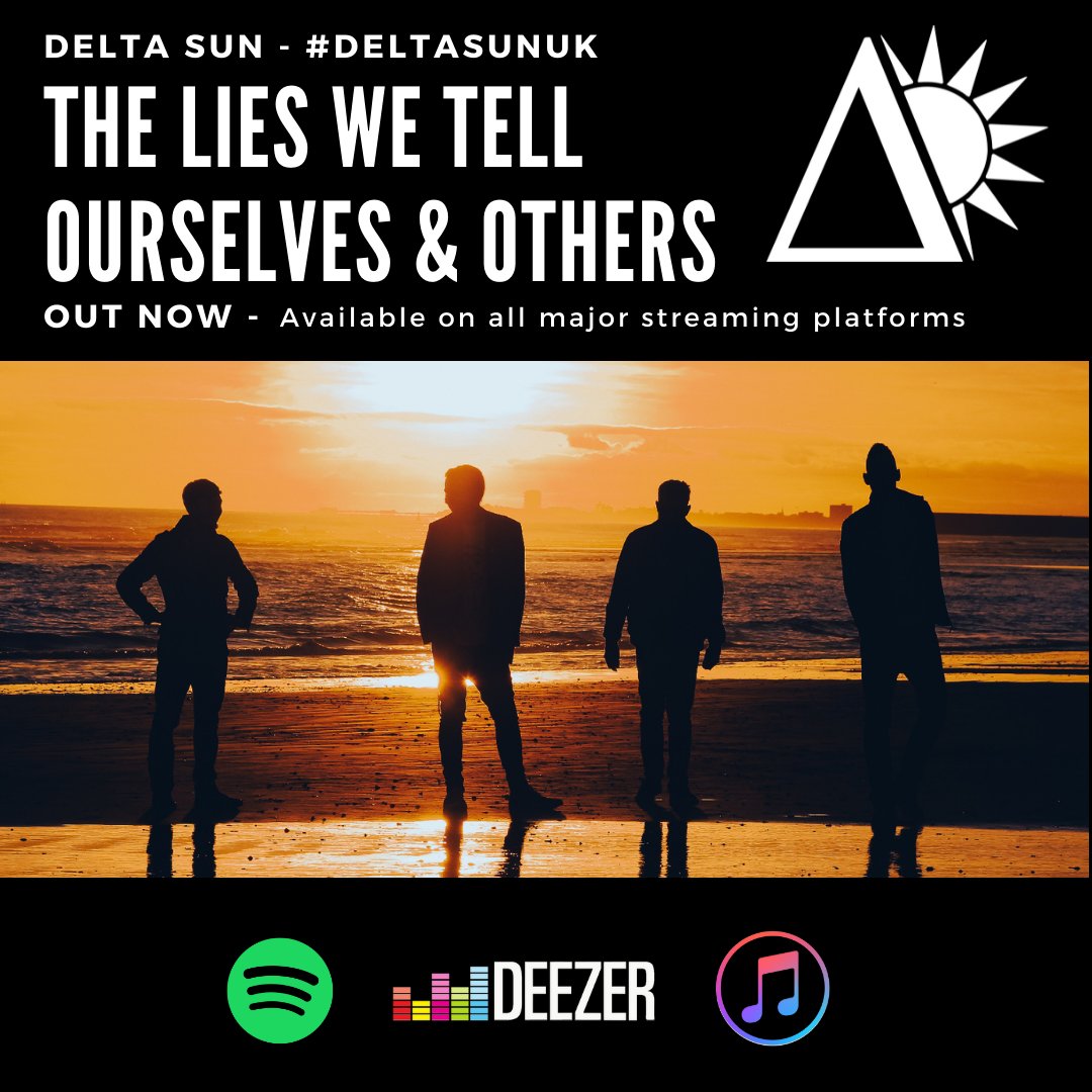 DeltaSunUK's tweet photo. So we did a thing!
Go &amp; have a listen, it's out now on all major streaming platforms. Follow the link here -https://t.co/dzdR0UhtLV 
#deltasun #alternativerock #rocknrollmusic #brightonband #newmusic #spotifymusic #deezermusic #applemusic #ListenNow #brighton #tuesdayvibe https://t.co/ujxhy01YBm