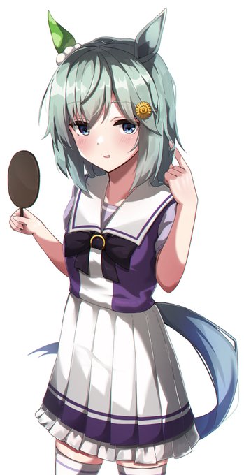 『ちょっと髪が伸びたウンス』
Skebのリクエストありがとうございました!
#セイウンスカイ  #ウマ娘 