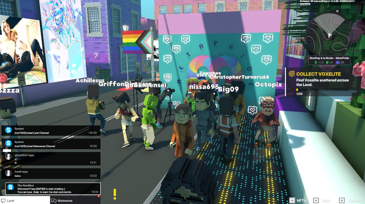 popwicklover12's tweet photo. @TheSandboxGame @METAPRIDELAND I just participated in the #BelongingWeek contest for a chance to win a Progress Flag NFT! Check out my screenshot below!
👇 https://t.co/3cy5Xh04Fw