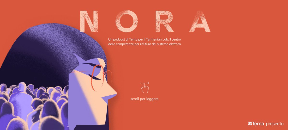TernaSpA's tweet photo. Terna presenta #NORA, il futuro dell’energia è il nostro mestiere.🎧 Una giovane e talentuosa profiler è la protagonista del nuovo #podcast per il #TyrrhenianLab, il centro delle competenze per il futuro del sistema elettrico #Nora4TLab #DrivingEnergy👉https://t.co/X7ds8eWi3e https://t.co/2k9NIxy7LN
