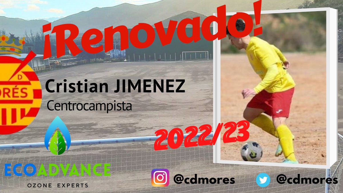 ✏️ ¡Venga que hoy los anunciamos de dos en dos!
📍 Cristian Jimenez, un jugador que ha terminado la temporada de una forma espectacular.
🚀 Otra bala para la banda del #SanFélixArena
⚽️ ¡Desmarque y gol para nuestro equipo!
¡¡RENOVADO!!