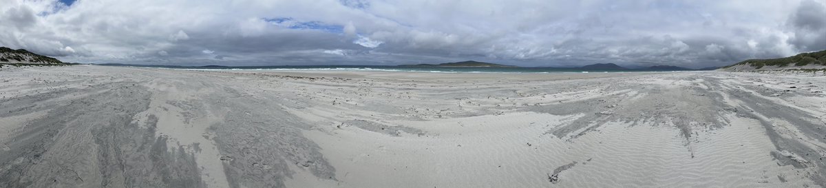 lolly9974's tweet photo. Nothing better than the never ending beaches in North Uist and the beautiful smell of sea rocket https://t.co/UzFhs3kJyV