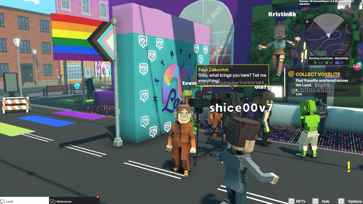 popwicklover13's tweet photo. @TheSandboxGame @METAPRIDELAND I just participated in the #BelongingWeek contest for a chance to win a Progress Flag NFT! Check out my screenshot below!
👇 https://t.co/uinTeWkRCM