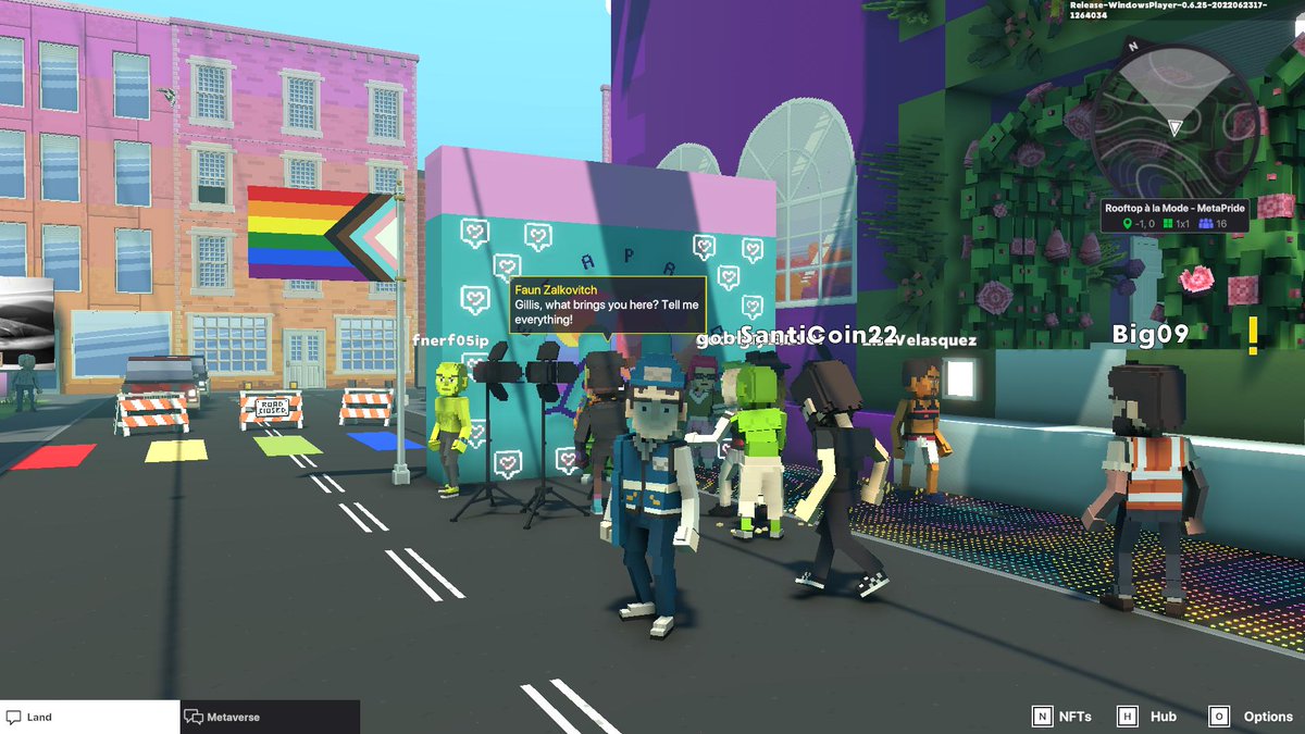 GavinParr14's tweet photo. @TheSandboxGame @METAPRIDELAND I just participated in the #BelongingWeek contest for a chance to win a Progress Flag NFT! Check out my screenshot below!
👇 https://t.co/Mpl5CCqkW1