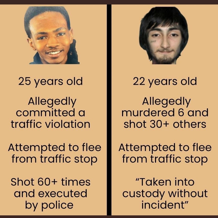 DrSWhitaker's tweet photo. A Tale of #TwoAmericas, where #RacismPersists and #JusticeIsDenied for #MarginalizedPeople https://t.co/4Imay6dc8f