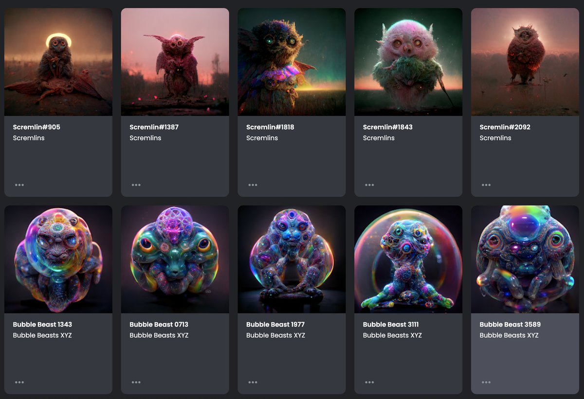 warroo77's tweet photo. Just swept the @scremlins and @bubble_beasts floors. 

I absolutely love these projects :)

#scremfollowscrem #bubblebeasts https://t.co/VBI9EB20ZB