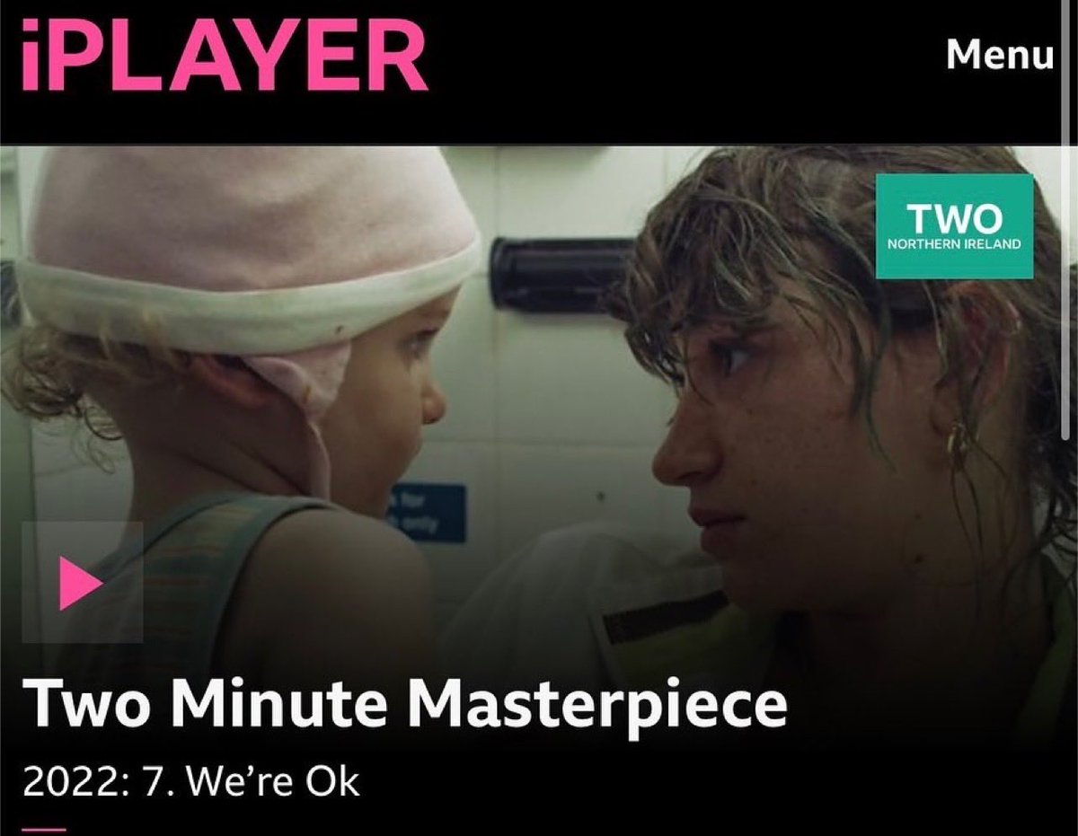 bwmgt's tweet photo. Catch our wonderfully talented ⁦@lucireyrey⁩ in #TwoMinuteMasterpiece #WereOK ⁦@BBCiPlayer⁩ ⁦⁦@BBCTwoNI⁩ https://t.co/2THhGrsRzh