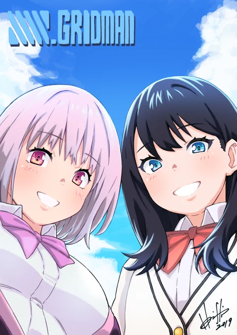 再放送嬉しい✨
#SSSS_GRIDMAN 