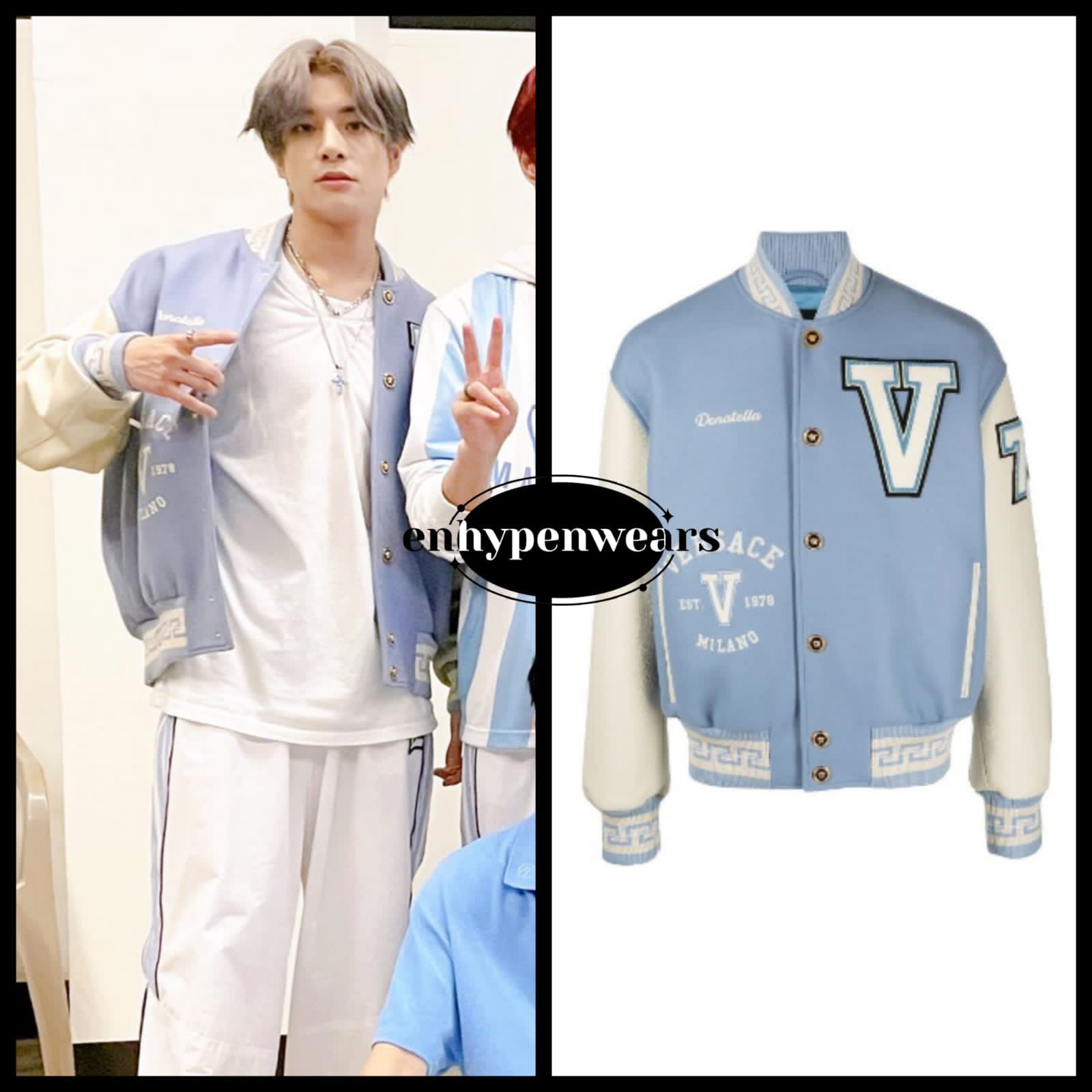 ジェイク　ユニフォーム　シャツ　ENHYPEN ENHYPEN JAKE STYLE | FASHION (@jaeyuncloset) • Instagram