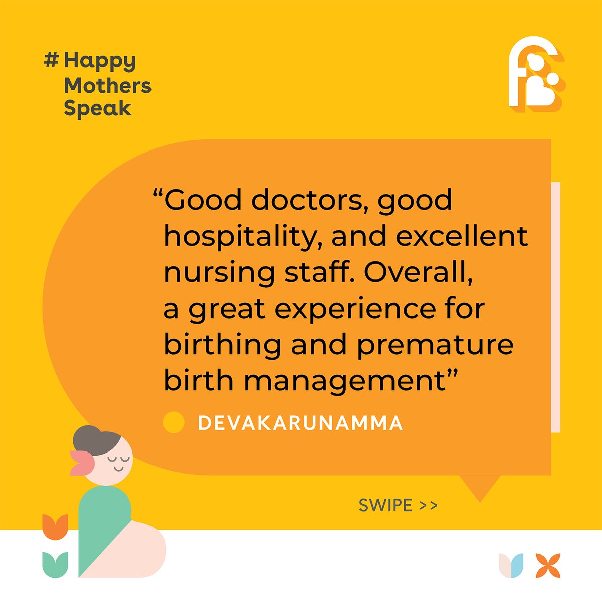 FHStorkHome's tweet photo. Feedback like this help us stay motivated and inspired to do better each day.
At Fernandez, we believe that respectful care is not a choice but a right.

#FernandezFoundation #HappyMothersSpeak #ProudToBeAtFernandez #FernandezCares #FernandezForYou #ChoosetoChallenge https://t.co/Slpn7DqeG1