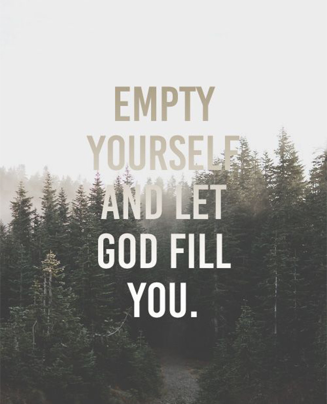 momwhopray's tweet photo. Let go of yourself and ask God to fill you up. https://t.co/APiKBfsWXQ