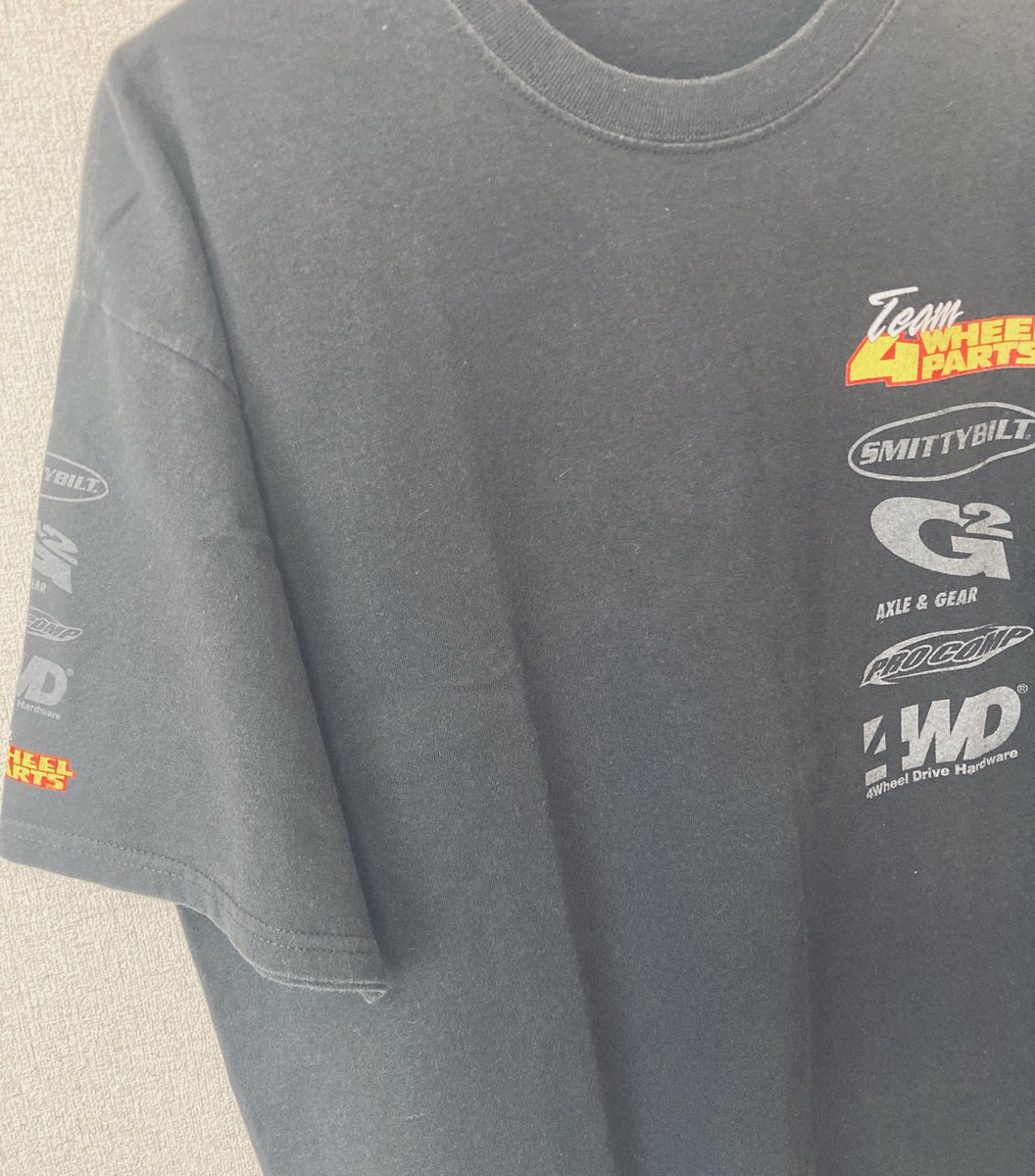 Rice_ears's tweet photo. 【古着】4wheel parts Team 4WP 両面プリントTシャツ 🌾
タグ無しの為サイズ不明ですが大きめに感じます☺︎
着画のリクエスト受け付けておりますのでDM、リプにてお気軽にお問い合わせください📸
#古着 #4wheelparts #4wp #ストリート系 #ストリートファッション
https://t.co/oBVy3Dnj5F https://t.co/9ltCXIxR2C