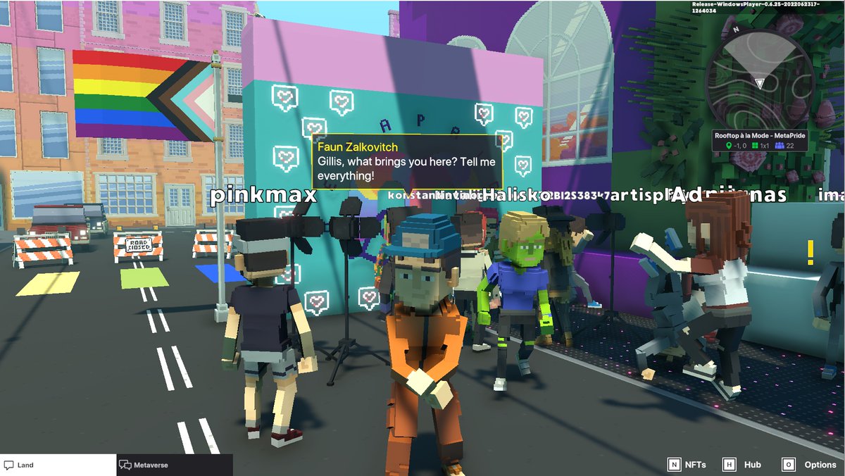 gfymn87's tweet photo. @TheSandboxGame @METAPRIDELAND I just participated in the #BelongingWeek contest for a chance to win a Progress Flag NFT! Check out my screenshot below!
👇 https://t.co/vd36L54Krn