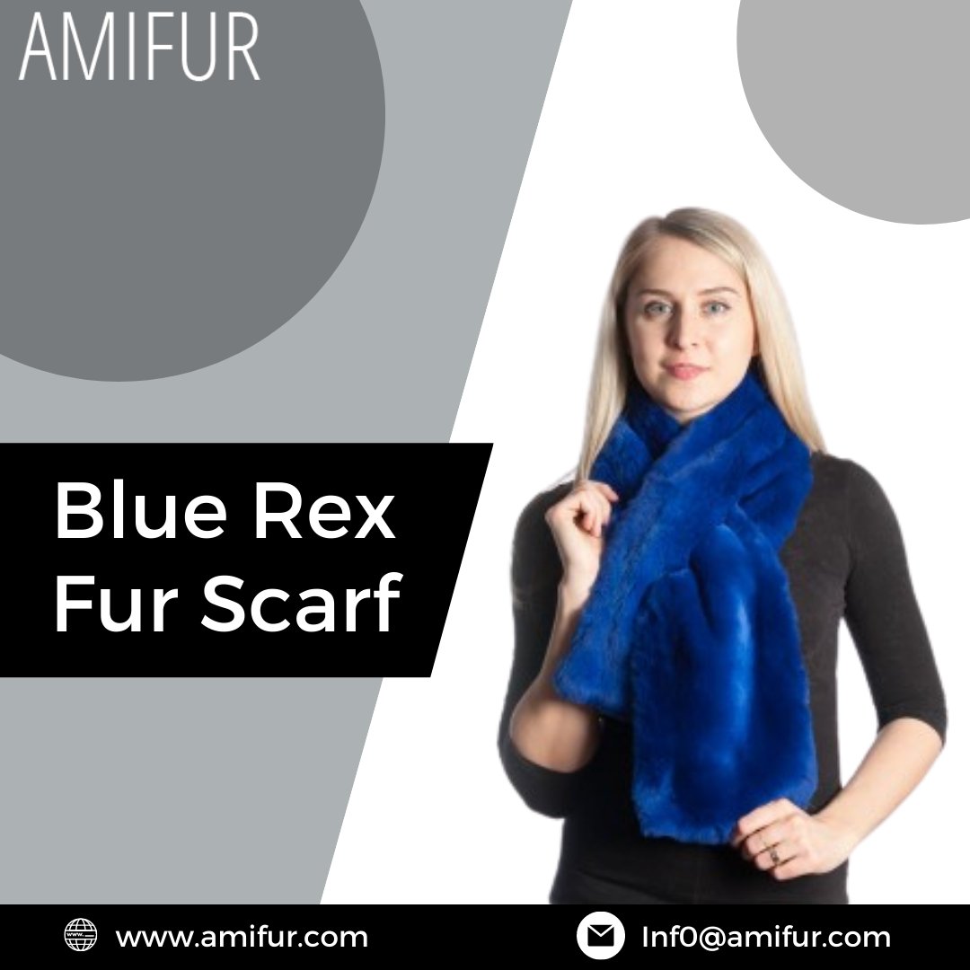 A #BlueRexFurScarf for the fashionistas in town! 👇
✅ One size for all.
✅ Handmade with love.
✅ Flaunt with pride!
Wear it at your office or parties – the choice is yours! 
👉 amifur.com/women-fur-scar…
#Amifur #naturalcolor #furaccessories #bestqualitymaterials