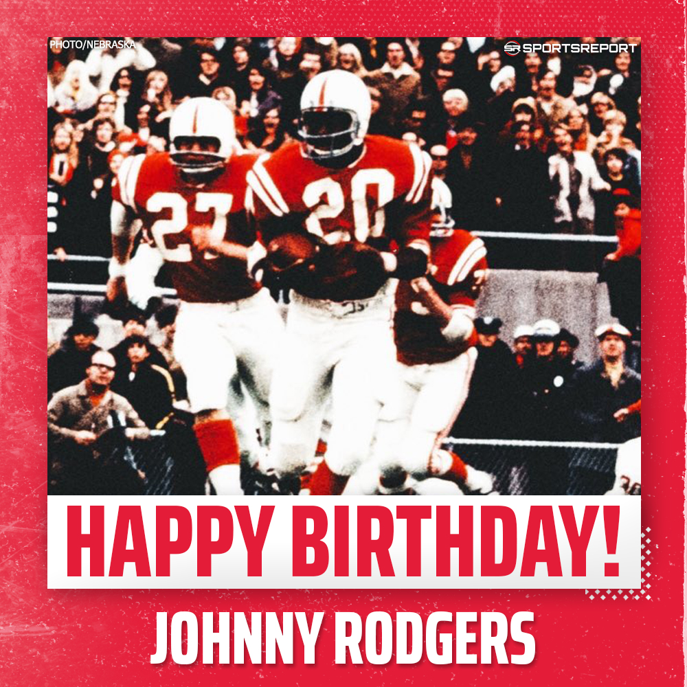 Happy Birthday to Legend, Johnny Rodgers!  