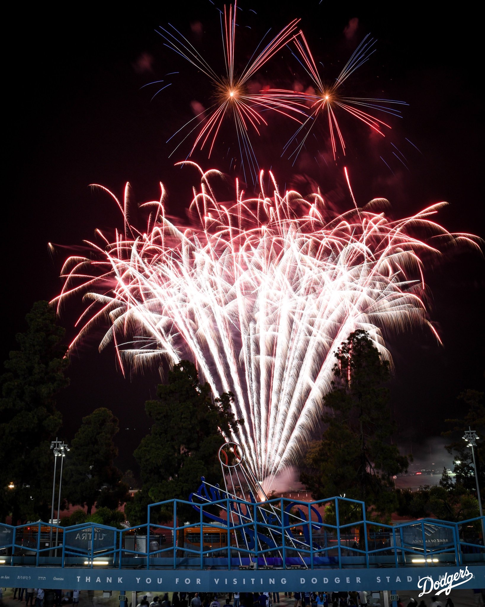 Los Angeles Dodgers on Twitter "Fourth of July fireworks and a W