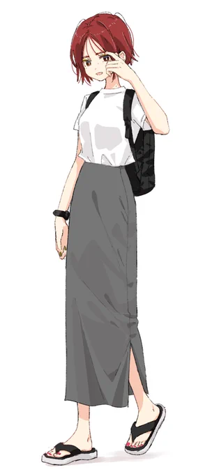 7月の女の子 