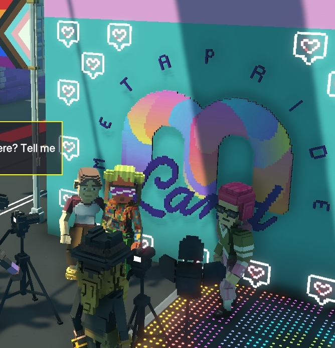 shea295's tweet photo. @TheSandboxGame @METAPRIDELAND I just participated in the #BelongingWeek contest for a chance to win a Progress Flag NFT! Check out my screenshot below!
👇 https://t.co/LhIzdGlEyF