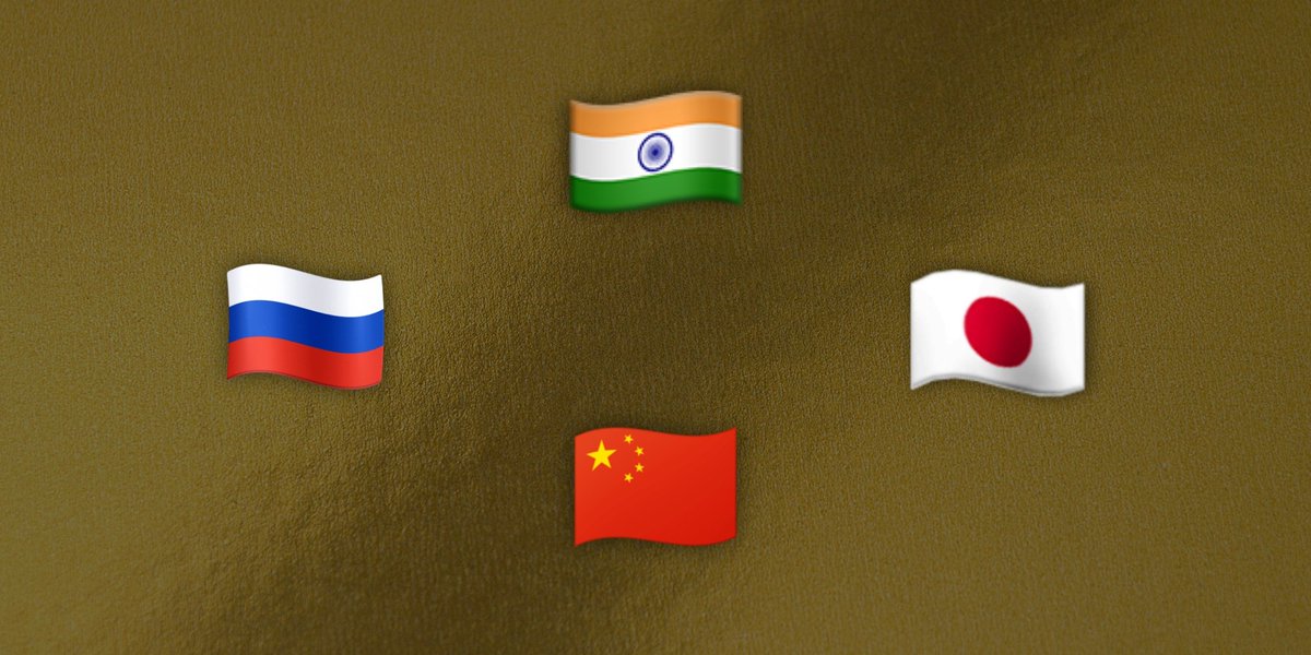 If Russia-India-China-Japan join hands &amp; forms an alliance, then mark my words, this will be the worst ever Nightmare of Western Nations, which none of the Western nations want!
Rubble-Rupee-Yuan-Yen alliance is the need of hour for the sake of safer EAST unlike Western turmoil!