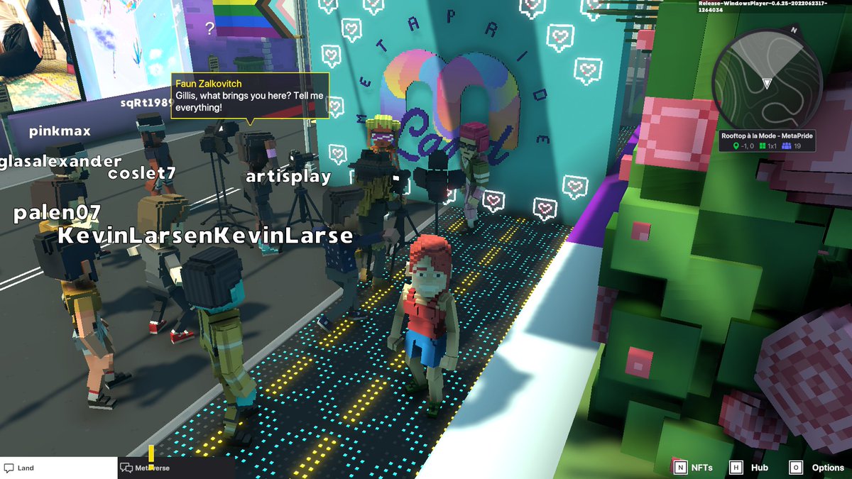 TonyaYarkova's tweet photo. @TheSandboxGame @METAPRIDELAND I just participated in the #BelongingWeek contest for a chance to win a Progress Flag NFT! Check out my screenshot below!
👇 https://t.co/gDses5JOtg
