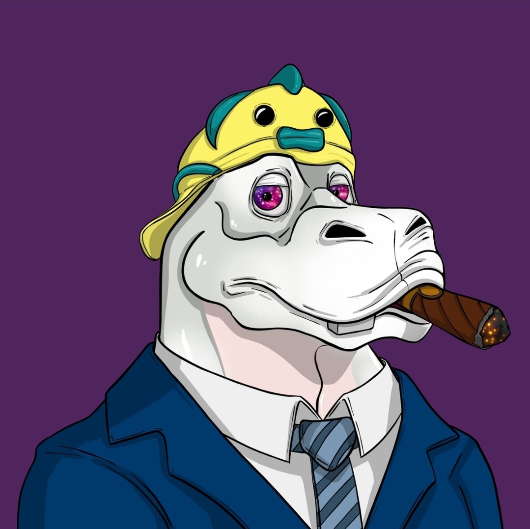 chellynft's tweet photo. Finally able to get into a project that I've been in the discord for since before their mint. Took me longer than I'd have liked but I have some Hippo in the fam now and can't wait to pick up some more. @CryptoHipposNFT #NFTCommunity #NFTs #nft https://t.co/XUgj5mGPYb