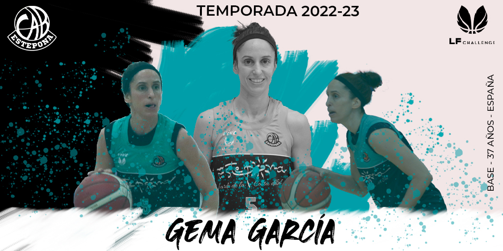 #LFChallenge | El CAB Estepona Jardín de la Costa del Sol seguirá jugando al son de Gema García

La base paleña cumplirá su segunda temporada en el club. Te esperamos en el Pineda, <a href="/gemgarcia5/">Gema Garcia Mata</a> 🏀

cabestepona.es/el-cab-estepon…