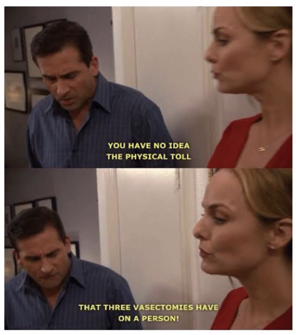 mdamore4's tweet photo. @thomasjrennie Congrats, Tom! All the best to you and Mrs. Rennie on your new addition. And good luck with that vasectomy. Hope it’s a one-time thing. (See “Dinner Party” episode of the American “The Office” for reference. Actually, see it, anyway. Great episode.) #snipsnap https://t.co/261B6CqFKD