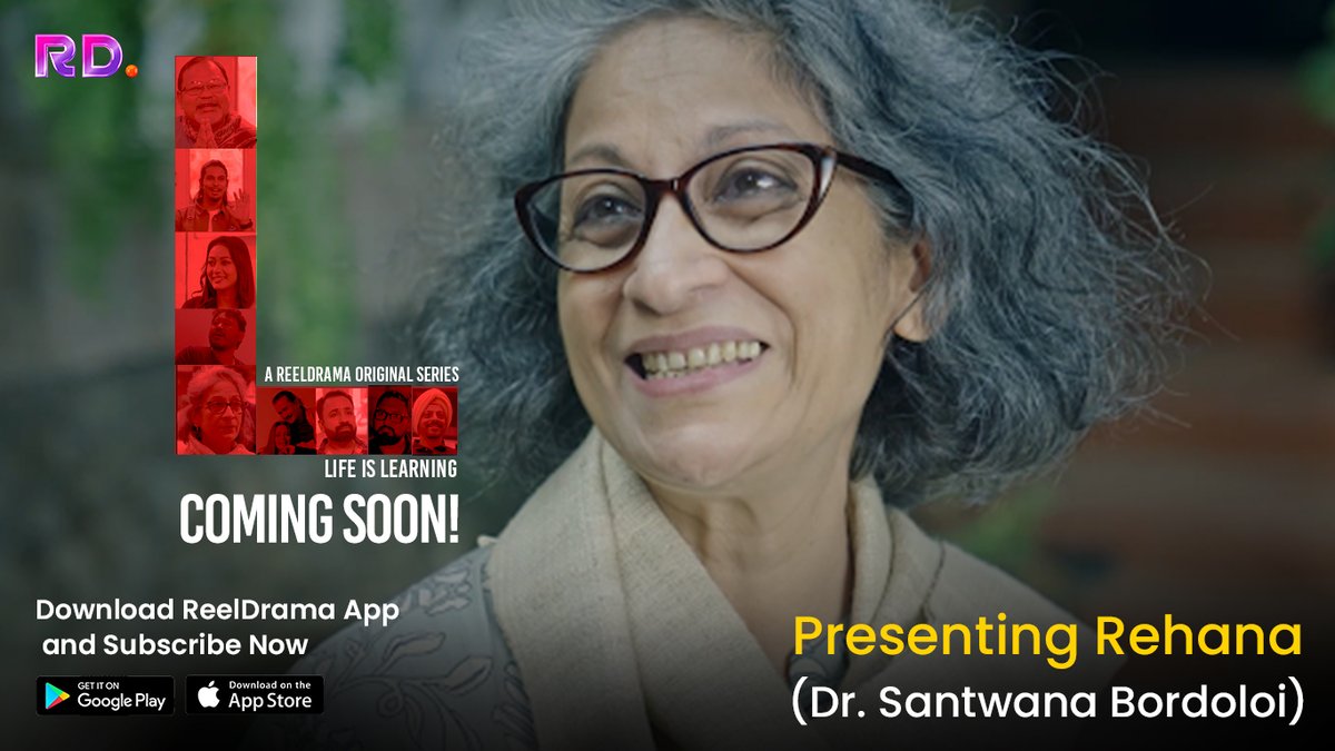 Reeldrama2's tweet photo. Watch the upcoming web series #L in which Dr. Santwana Bordoloi will be playing the role of Rehana, the oldest of the lot with the youngest mind and heart!
#L coming soon only on #ReelDrama.
#AssameseWebSeries #Assam #Webseries #Drama https://t.co/RWqlI1VQG3