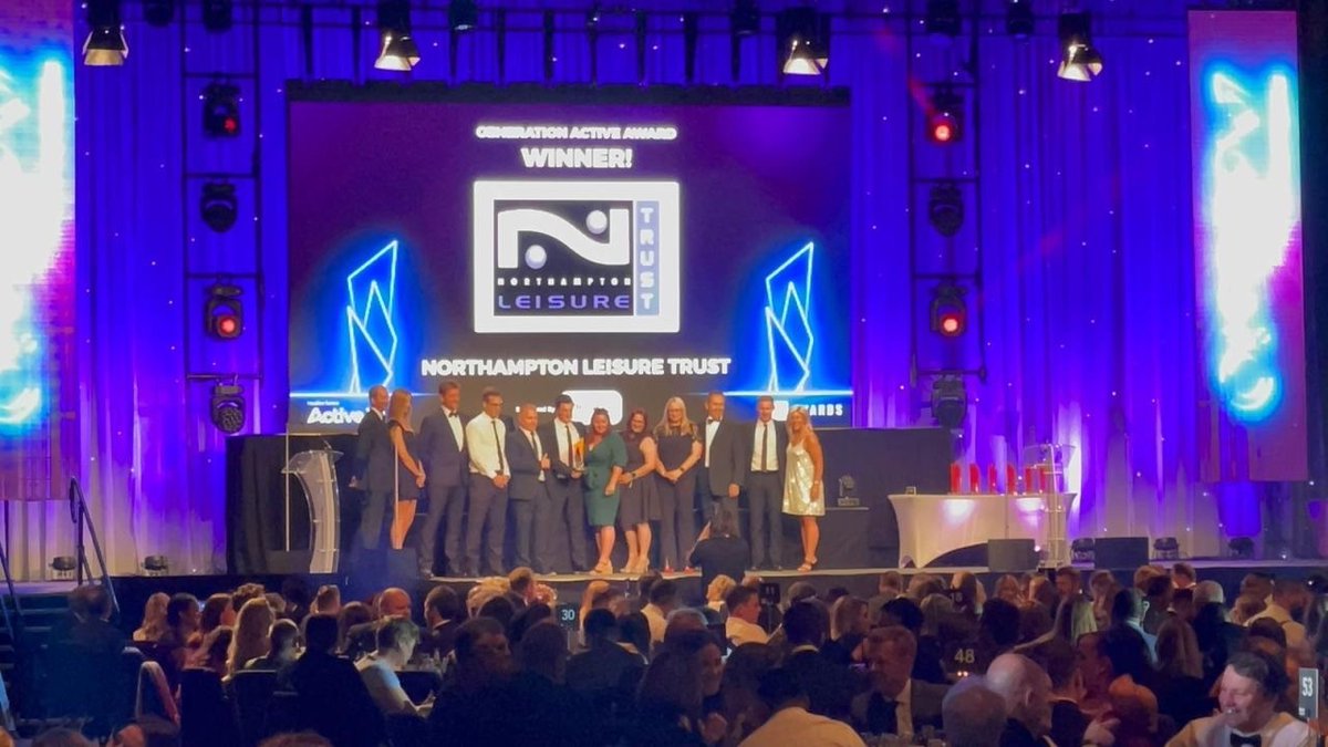 TrilogyActive's tweet photo. ๐#ukactiveAwards winner!๐
We were delighted to win the Generation Active Award at last weeks @_ukactive awards recognising our Junior Active membership as the best in industry at a national level.
#winners #junioractive #trilogy #northampton https://t.co/zpk8zGaxKj