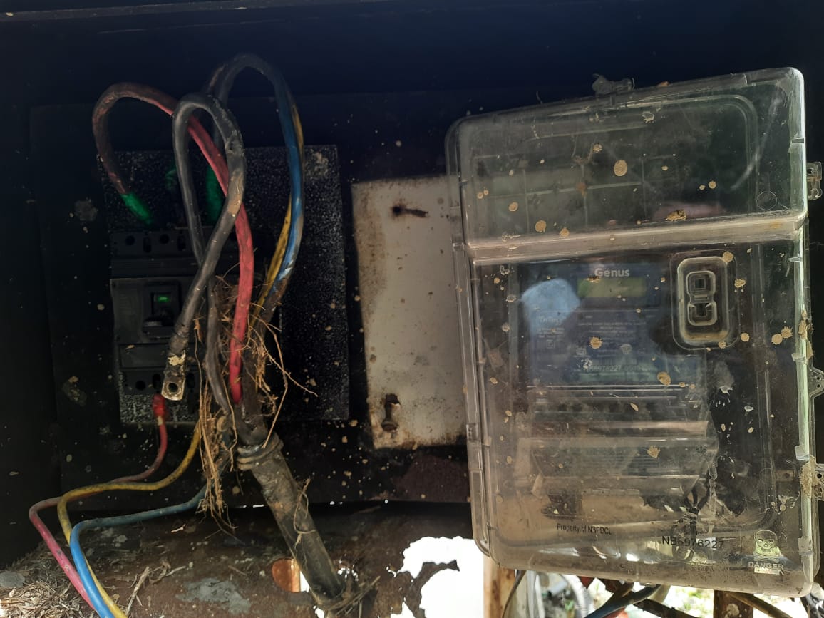 mishramayank22's tweet photo. Network tower has no electricity supply and DG is not working for more than 6-8 hrs a day. Diesel quality is worst. The transformer supplying power to tower is burnt and input connection is open. @airtelindia @Airtel_Presence @AshwiniVaishnaw @TRAI . Someone kindly intervene. https://t.co/9j2sC3Hzp8