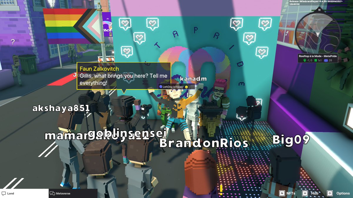 LerkDoy's tweet photo. @TheSandboxGame @METAPRIDELAND I just participated in the #BelongingWeek contest for a chance to win a Progress Flag NFT! Check out my screenshot below!
👇 https://t.co/q0UMIoI04Z
