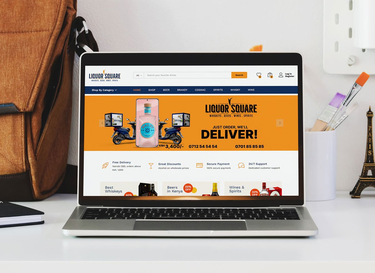 NelsonTheGr8KE's tweet photo. Recent Project: eCommerce web design for Liquor Square Limited. 
We develop high-end eCommerce websites in Kenya and around the world.

Get in touch with us: 0721 791 246
Visit our website: https://t.co/R7jfIMPb5Z

#webdesign #ecommercewebsites #webapp

Sifuna Keroche embasava https://t.co/2XZ7kilIuq