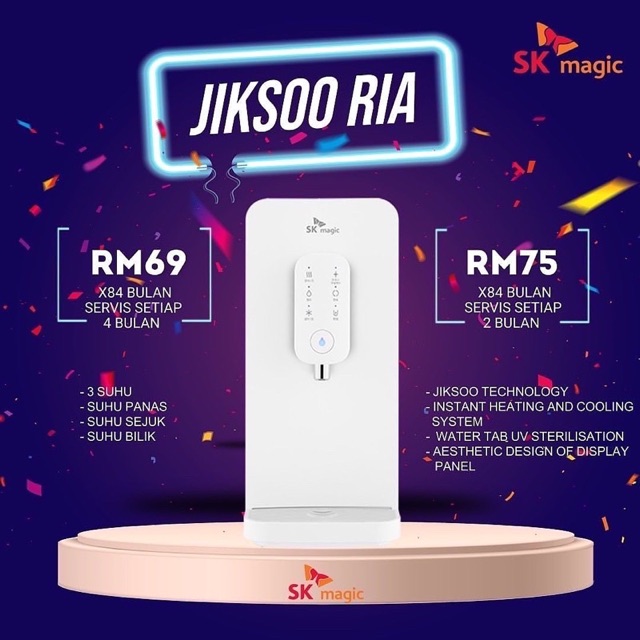 ayunixSKmagic's tweet photo. I'm selling SKmagic | JIKSOO RIA | WATER PURIFIER for RM. Get it on Shopee now! https://t.co/jwPV8paVLe #ShopeeMY https://t.co/NUCieWxJi9